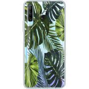 Прозрачный чехол Uprint Huawei P Smart Pro Palm Tree