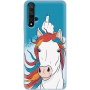 Чехол Uprint Huawei Nova 5T Fuck Unicorn