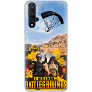 Чехол Uprint Huawei Nova 5T Pubg parachute