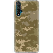 Чехол Uprint Huawei Nova 5T Камуфляж ЗСУ