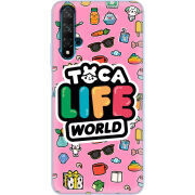Чехол Uprint Huawei Nova 5T Toca Boca Life World