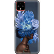 Чехол Uprint Google Pixel 4 XL Exquisite Blue Flowers