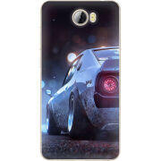 Чехол Uprint Huawei Y5 2 Silver Car