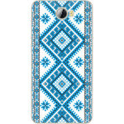 Чехол Uprint Huawei Y5 2 Блакитний Орнамент