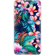 Чехол Uprint Huawei Y5 2 flowers in the tropics