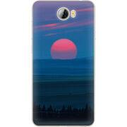 Чехол Uprint Huawei Y5 2 Cold Red Light