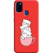 Красный чехол Uprint Samsung M307 Galaxy M30s 