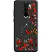 Черный чехол Uprint Xiaomi Redmi Note 8 Pro 3D Ukrainian Muse