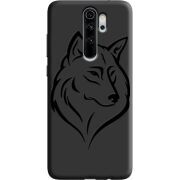 Черный чехол Uprint Xiaomi Redmi Note 8 Pro Wolf