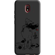Черный чехол Uprint Xiaomi Redmi 8A 