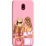 Розовый чехол Uprint Xiaomi Redmi 8A Girlfriends