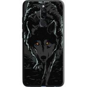 Черный чехол Uprint Xiaomi Redmi 8 Wolf