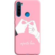 Розовый чехол Uprint Xiaomi Redmi Note 8 