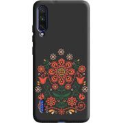 Черный чехол Uprint Xiaomi Mi A3 Ukrainian Ornament