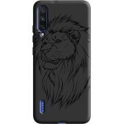 Черный чехол Uprint Xiaomi Mi A3 Lion