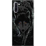 Черный чехол Uprint Samsung N970 Galaxy Note 10 Wolf