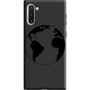 Черный чехол Uprint Samsung N970 Galaxy Note 10 Earth