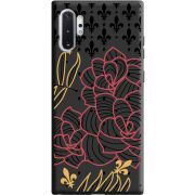 Черный чехол Uprint Samsung N975 Galaxy Note 10 Plus FranceFlowers