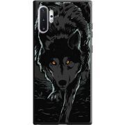 Черный чехол Uprint Samsung N975 Galaxy Note 10 Plus Wolf
