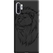 Черный чехол Uprint Samsung N975 Galaxy Note 10 Plus Lion
