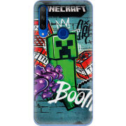Чехол Uprint Honor 9X Minecraft Graffiti