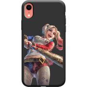 Черный чехол Uprint Apple iPhone XR Happy Harley Quinn