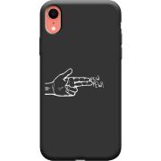 Черный чехол Uprint Apple iPhone XR Pew Pew