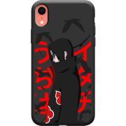 Черный чехол Uprint Apple iPhone XR Учиха Итачи