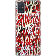 Чехол BoxFace Samsung A515 Galaxy A51 Love Graffiti
