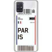 Прозрачный чехол BoxFace Samsung A515 Galaxy A51 Ticket Paris
