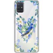 Прозрачный чехол BoxFace Samsung A515 Galaxy A51 Spring Bird