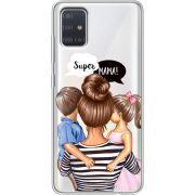 Прозрачный чехол BoxFace Samsung A515 Galaxy A51 Super Mama
