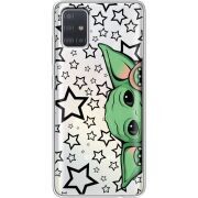 Прозрачный чехол BoxFace Samsung A515 Galaxy A51 Baby Yoda