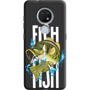 Черный чехол BoxFace Nokia 7.2 Fish