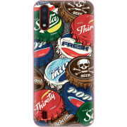 Чехол BoxFace Samsung A015 Galaxy A01 Drink Lids