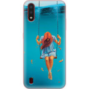Чехол BoxFace Samsung A015 Galaxy A01 Girl In The Sea