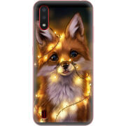 Чехол BoxFace Samsung A015 Galaxy A01 Різдвяна лисичка