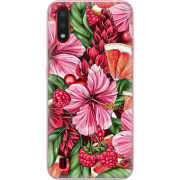 Чехол BoxFace Samsung A015 Galaxy A01 Tropical Flowers