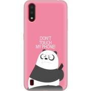 Чехол BoxFace Samsung A015 Galaxy A01 Dont Touch My Phone Panda