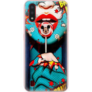 Чехол BoxFace Samsung A015 Galaxy A01 Girl Pop Art