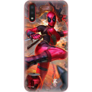 Чехол BoxFace Samsung A015 Galaxy A01 Woman Deadpool