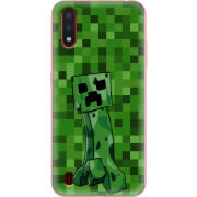 Чехол BoxFace Samsung A015 Galaxy A01 Minecraft Creeper