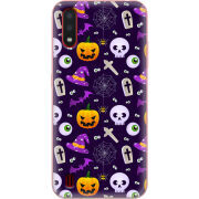 Чехол BoxFace Samsung A015 Galaxy A01 Halloween Purple Mood