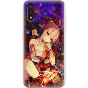Чехол BoxFace Samsung A015 Galaxy A01 Genshin Ёимия с огоньком