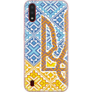 Чехол BoxFace Samsung A015 Galaxy A01 Тризуб Вишивка
