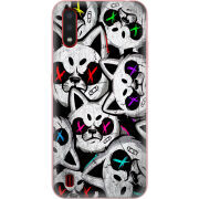 Чехол BoxFace Samsung A015 Galaxy A01 Monster meow