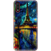 Чехол BoxFace Samsung A015 Galaxy A01 Сяйво над Парижем