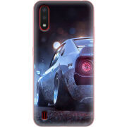 Чехол BoxFace Samsung A015 Galaxy A01 Silver Car