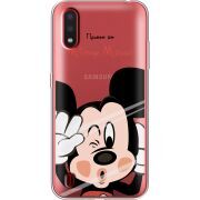Прозрачный чехол BoxFace Samsung A015 Galaxy A01 Mister M