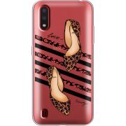 Прозрачный чехол BoxFace Samsung A015 Galaxy A01 Love Beauty
